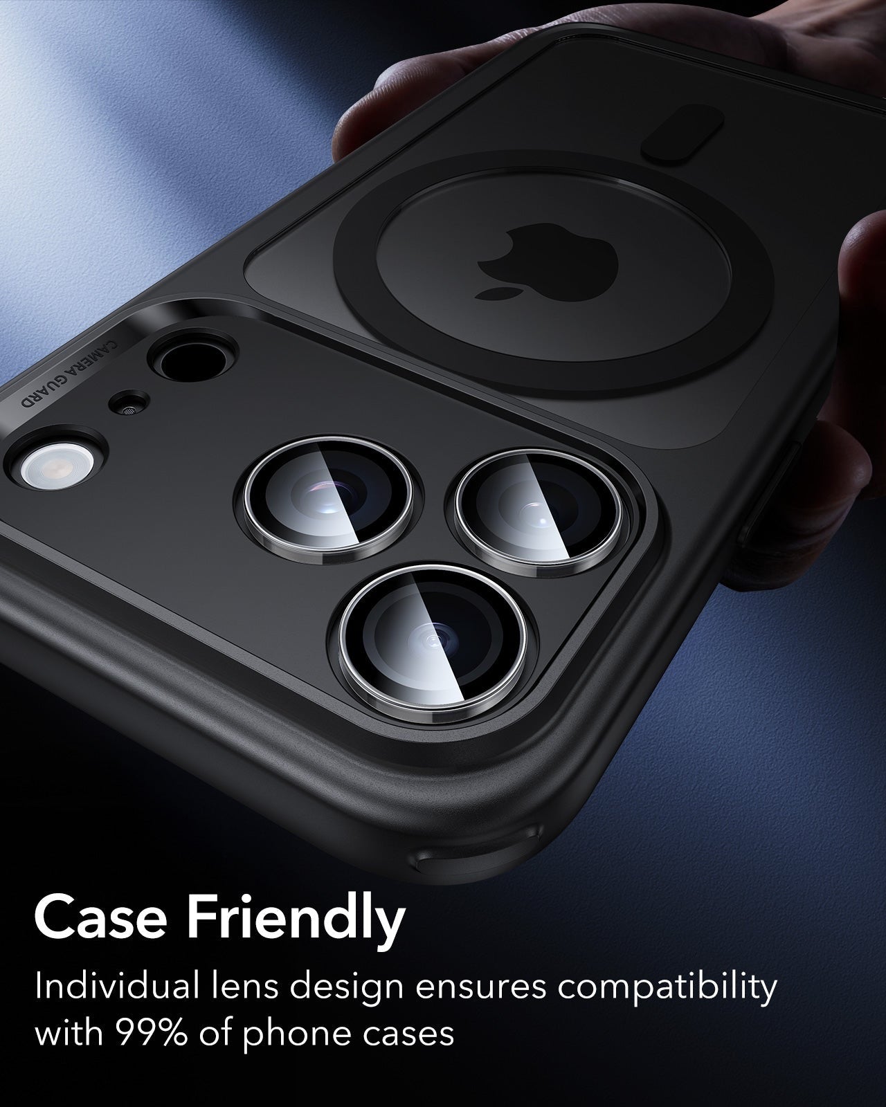 ESR iPhone 17 Pro/17 Pro Max Armorite Camera Lens Protector (Set of 3)