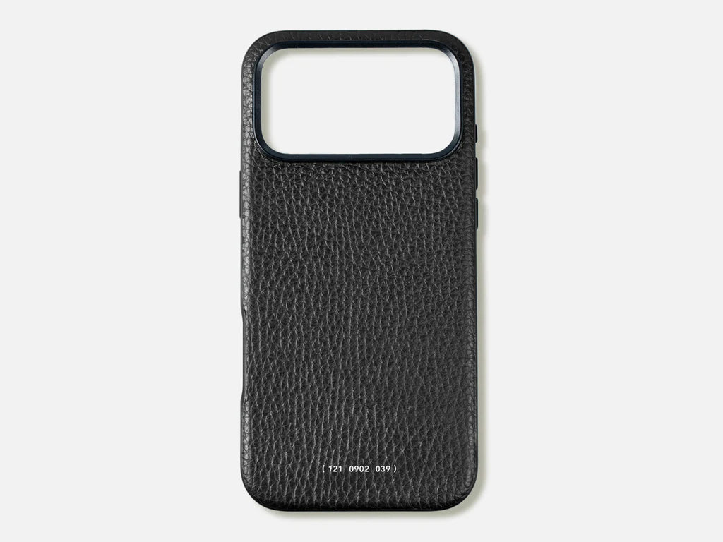 Grams(28) 121 MagSafe Leather Pebbled Case for iPhone 17 Pro Max