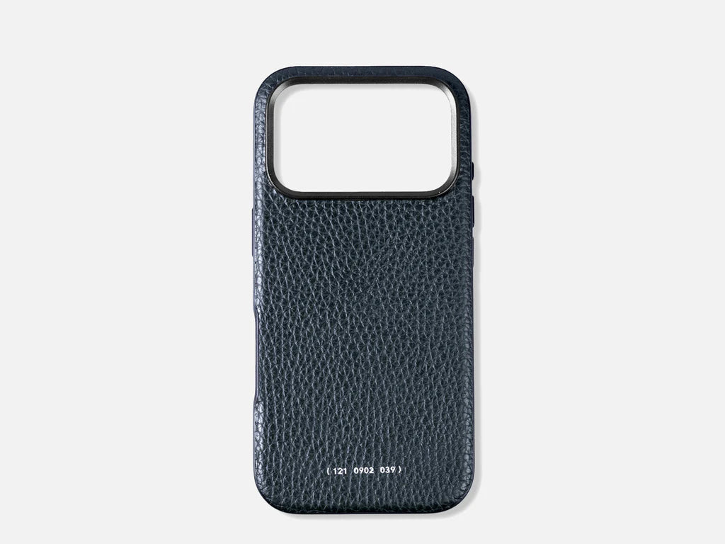 Grams(28) 121 MagSafe Leather Pebbled Case for iPhone 17 Pro
