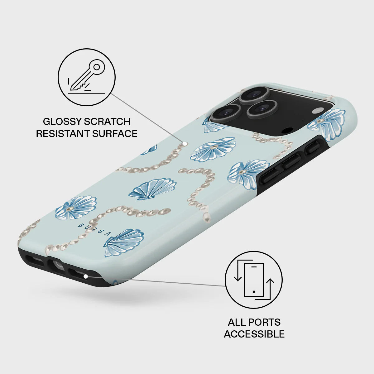 BURGA iPhone 17 Series Nerida Tough MagSafe Case