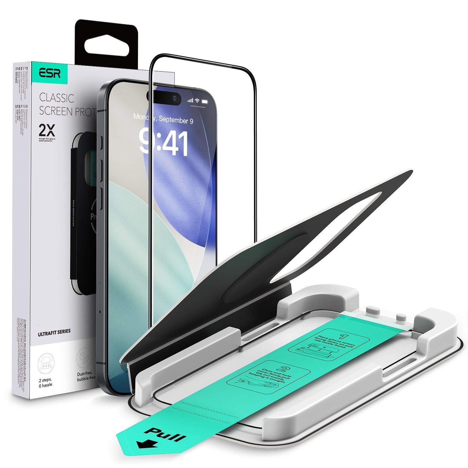 ESR iPhone 17 Series Pro UltraFit Classic Tempered Glass 1pc