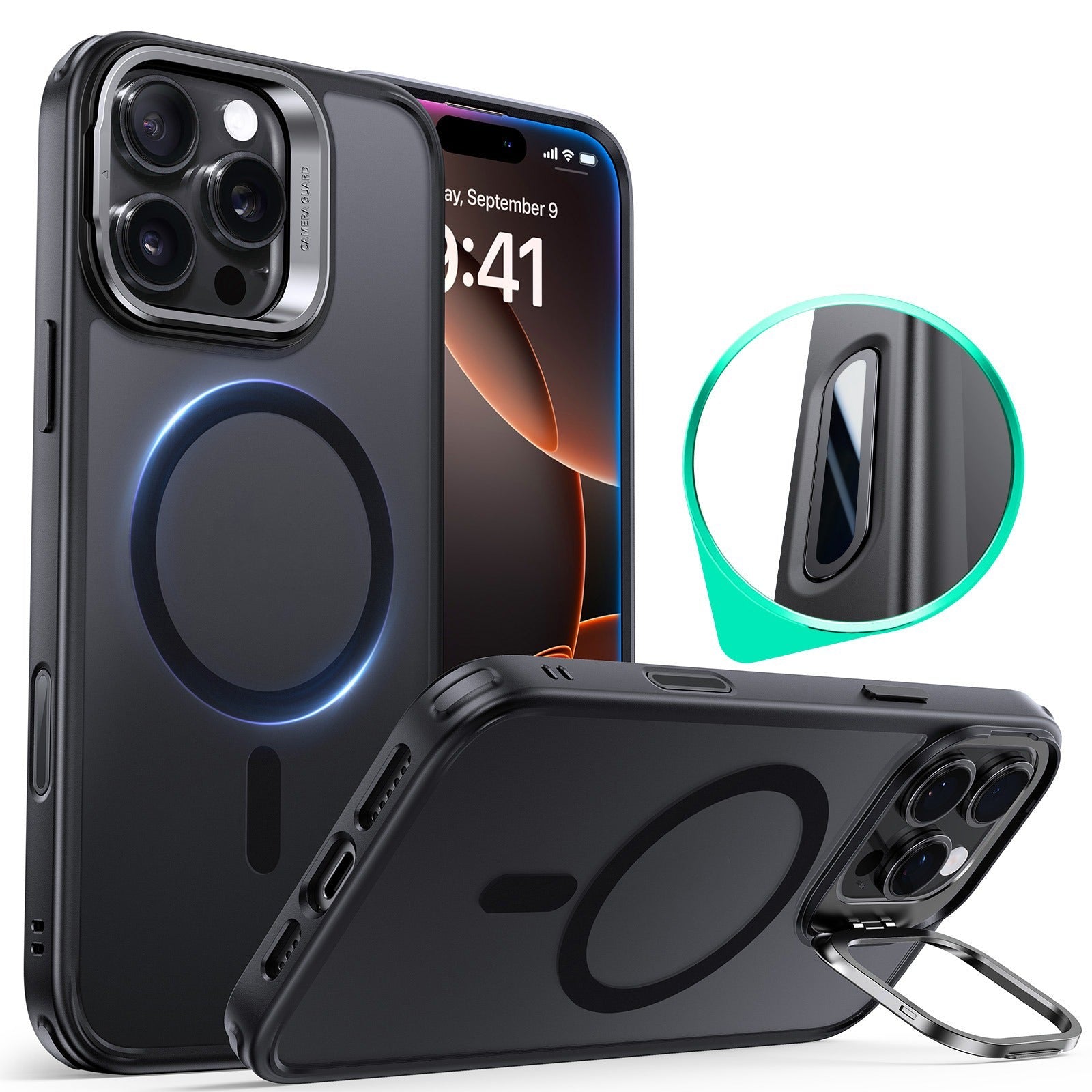 ESR iPhone 16 Series Classic Hybrid MagSafe Case with HaloLock (Camera Control)