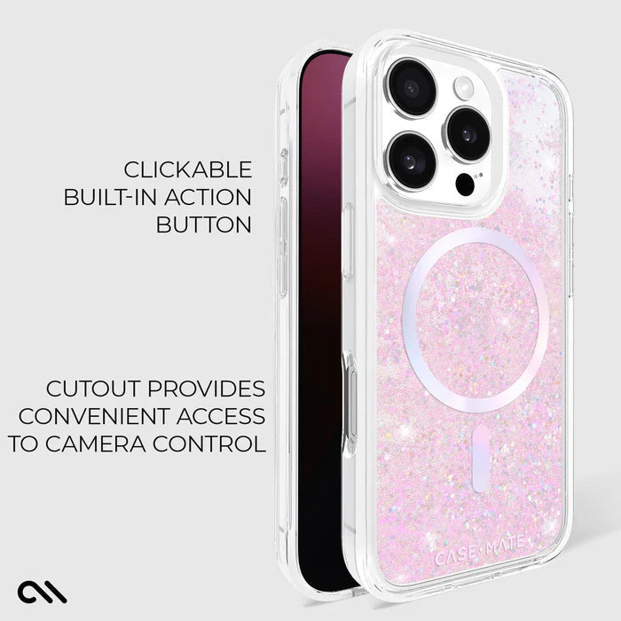 Case-Mate iPhone 16 Pro Max Waterfall MagSafe Case - Soap Bubble