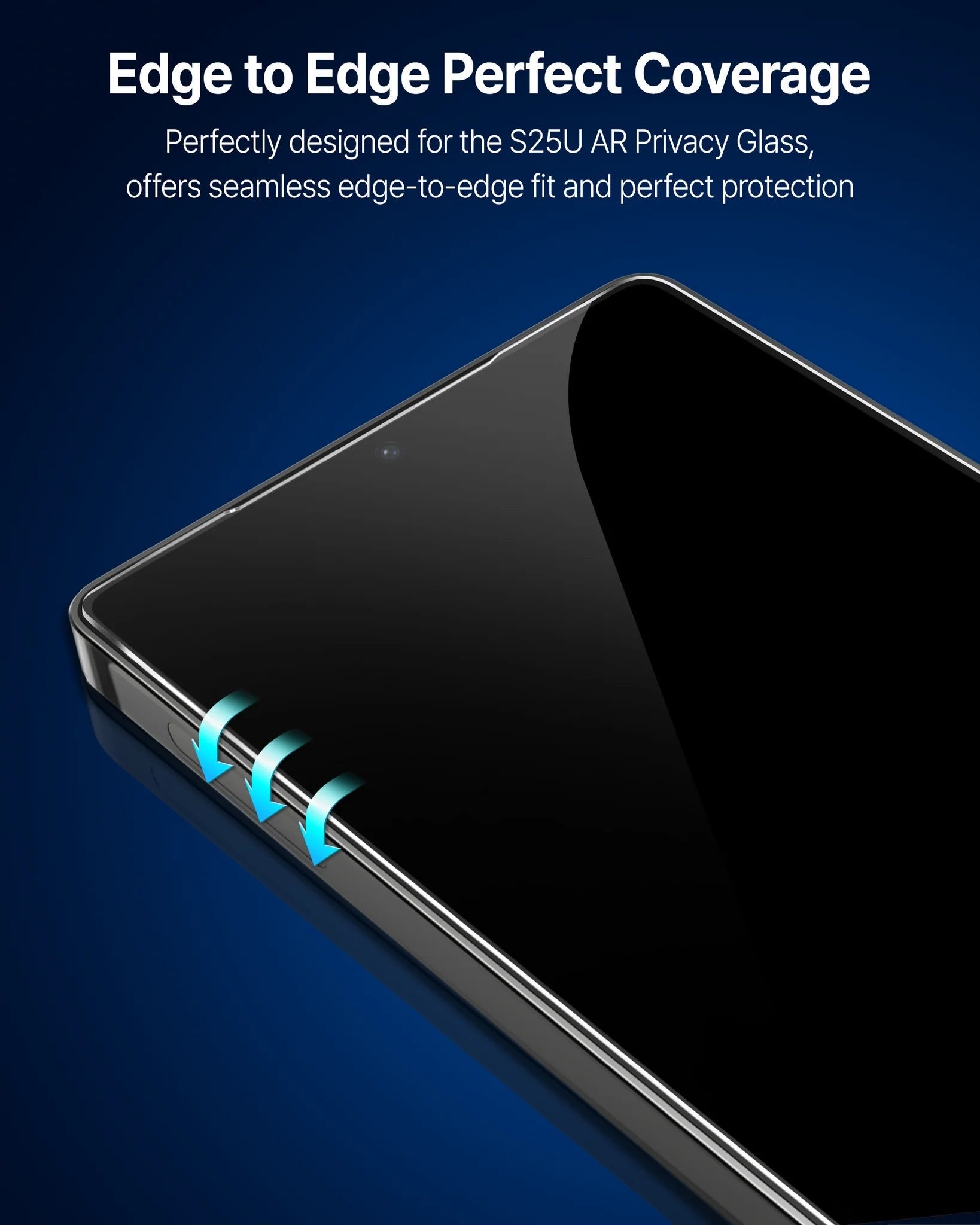 Whitestone DOME GLASS AR Privacy Tempered Glass Protector for S25 Series