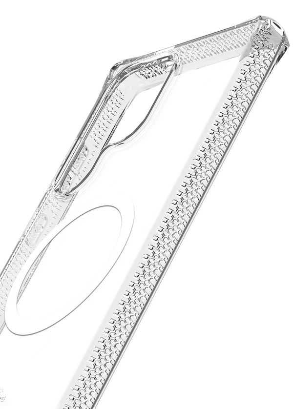 ITSKINS Samsung Galaxy S25 Plus Hybrid R Clear Case (MagSafe Compatible)