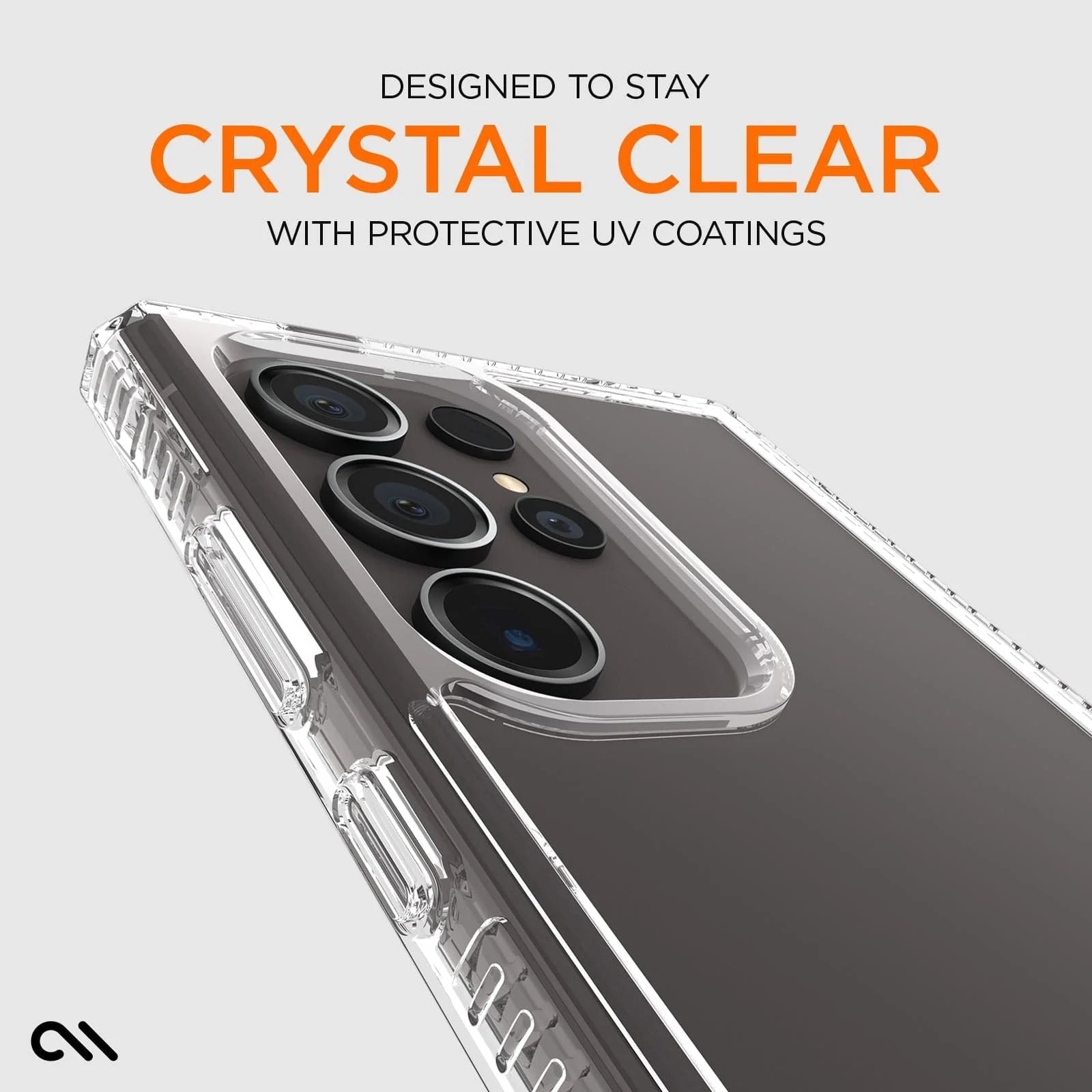 Case-Mate Samsung Galaxy S24 Series Tough Plus D3O Clear Case
