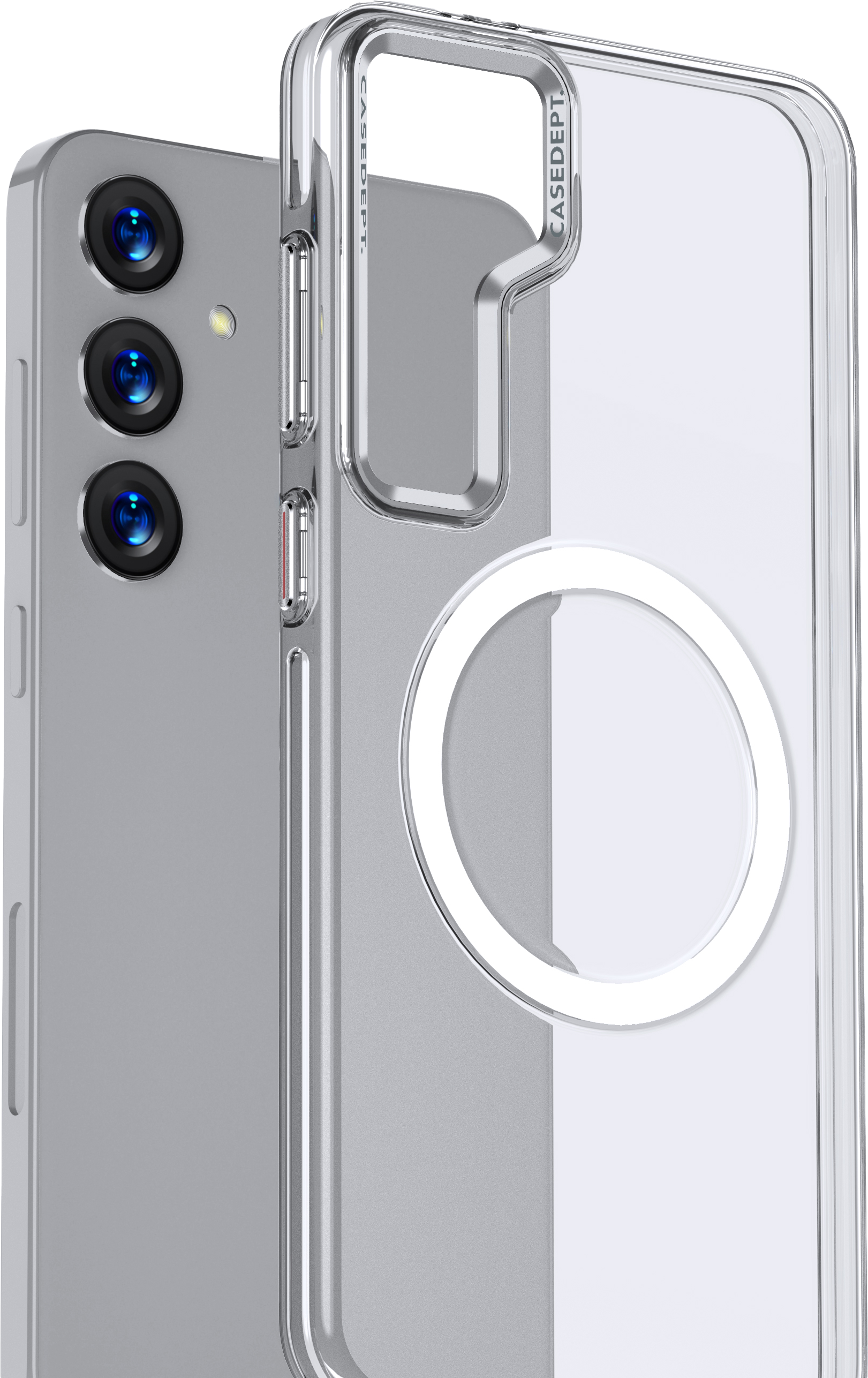 CaseDept. Samsung Galaxy S24 Plus EverClear MagSafe Case - Invisible